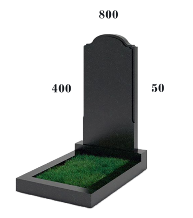 Фигурный памятник из гранита на могилу - заказать и купить