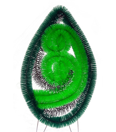 Декоративный фон для траурного венка