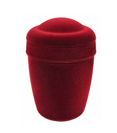 Урна для захоронения праха пластиковая с металлическим основанием